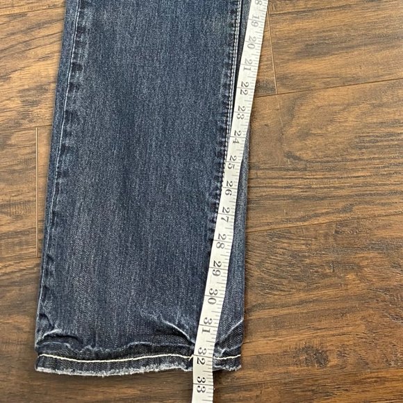 Monarchy Distressed Denim Jean 32/32 British Flag - Picture 8 of 12
